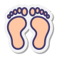 人的脚印 icon