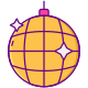 Boule disco icon