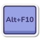 Alt-plus-F10-Taste icon