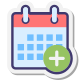 Calendario più icon