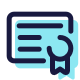 Certificate icon