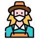 Gardener in Mask icon