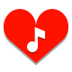 Music Heart icon