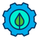 Bouton d&#39;écologie icon