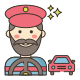 Водитель такси icon