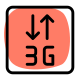 High speed internet connectivity with third generation isp support icon