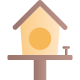 Bird house icon