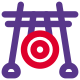 Gong played for seeking the attention of the gathering icon