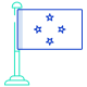 Micronesia Flag icon