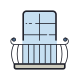 Balcony icon