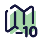 Zeitzone -10 icon