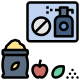 Chemical free icon