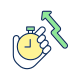 Timing Data Growth icon