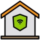 externe-sicherheit-smart-home-xnimrodx-lineal-color-xnimrodx icon