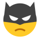 Batman Emoji icon