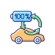 Charge Car icon