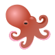Oktopus-Emoji icon