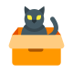 Кот в коробке icon