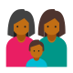 Familie-zwei-Frauen-Hauttyp-5 icon