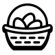 panier à oeufs icon