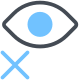 请勿触摸眼睛 icon