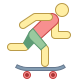 Skateboard icon