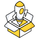 Parcel Initiation icon