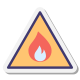 peligro de incendio icon