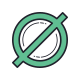 Null-Symbol icon