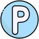 PARKING SPACE icon