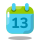 Calendar 13 icon