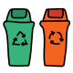 tri des déchets icon