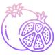 Pomegranate icon