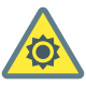 radiação óptica icon