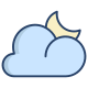 Cloud And Moon icon