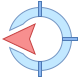 West Direction icon