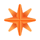 emoji de estrella de ocho puntas icon