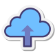 Zur Cloud hochladen icon