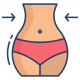Slimming icon