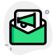 Annoucment or ads on junk mail list icon