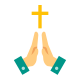 prière chrétienne icon