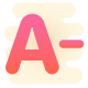 フォント縮小 icon
