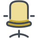 sedia della scrivania icon