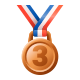Медаль за 3 место icon