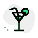 Drinks offered by hotel service as a complementary option icon