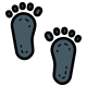 Footprint icon