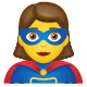 女性スーパーヒーロー icon