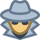 Spy Male icon