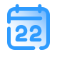 Calendar 22 icon