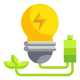 Energía verde icon